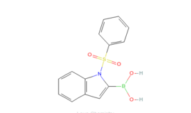 1-(苯基磺酰)-2-吲哚基硼酸